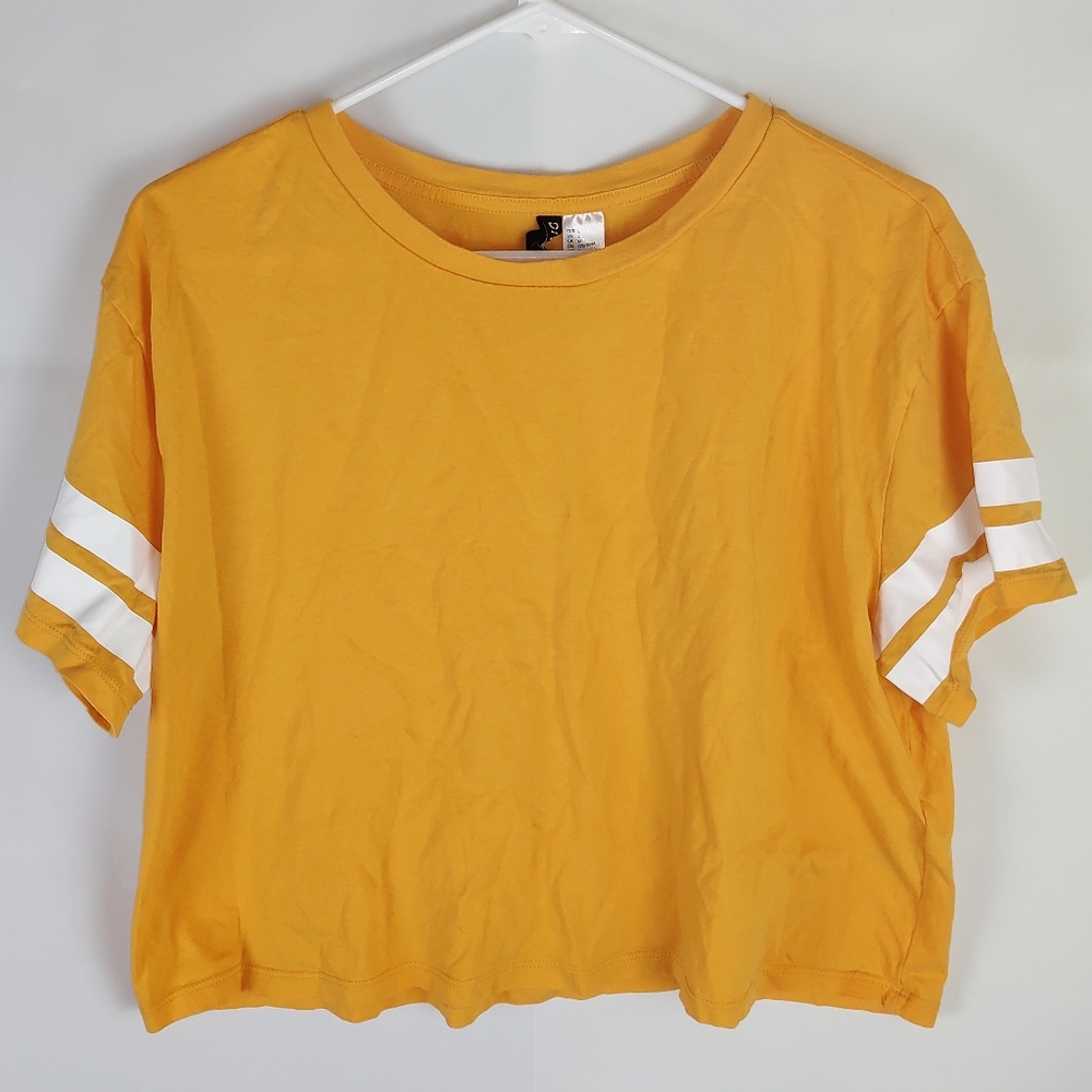 Divided by H&M Crop Top Size L Coquette Summer Vacation Rave Gorpcore Loungewear